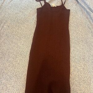 Brown sundress